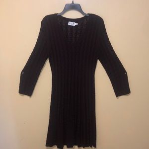 Purple Eliza J Sweater Dress
